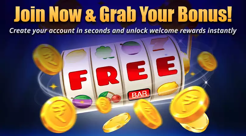Join Indslots to get welcome bonus
